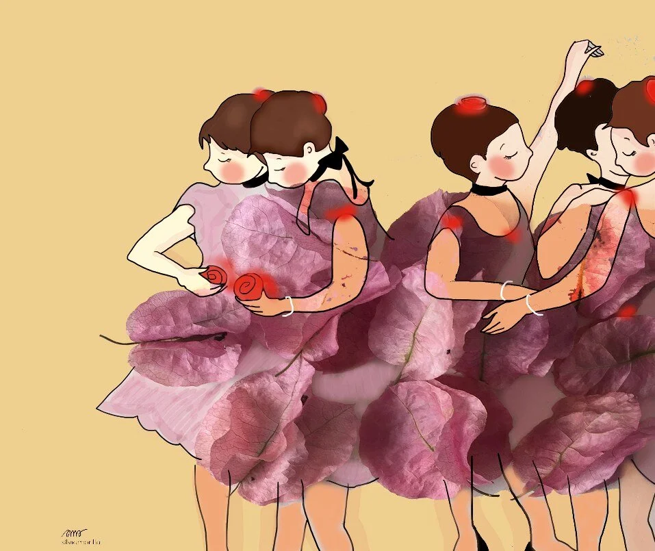 Buganvilies degas ballarines