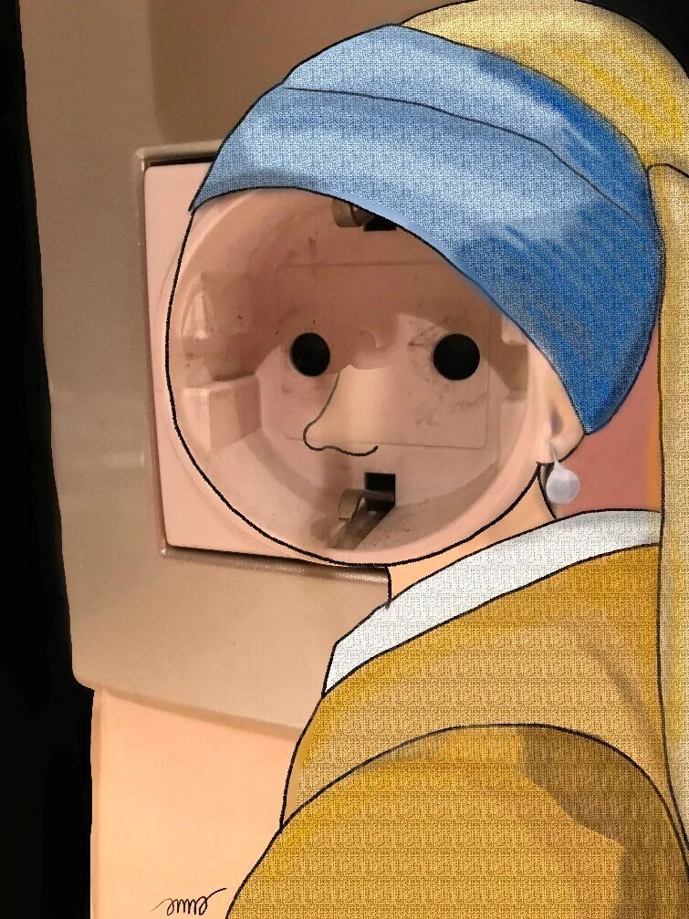 Endoll la noia de la perla